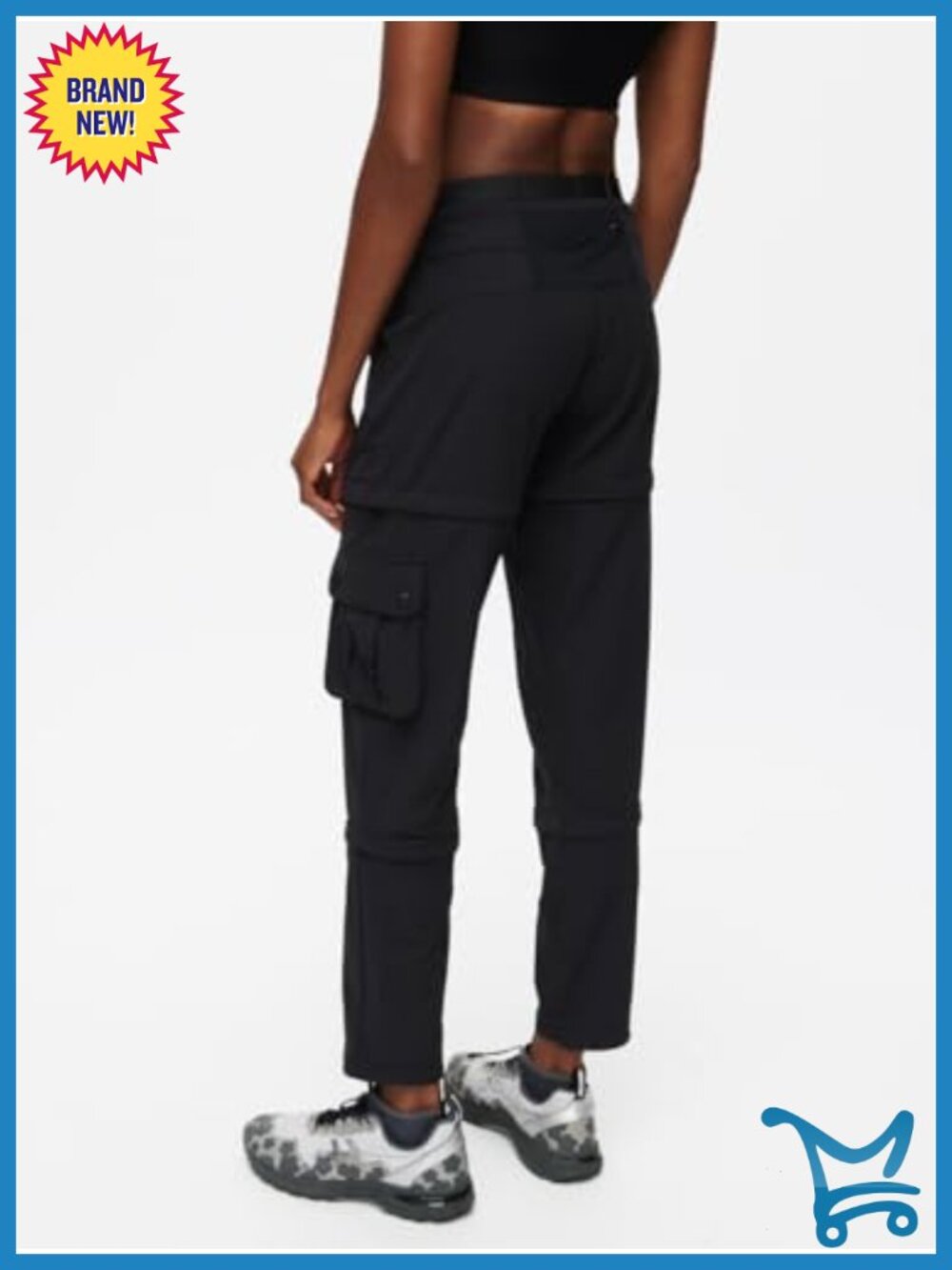 Convertible Zip-Off High Rise Hiking Pants - Picture 4 of 6